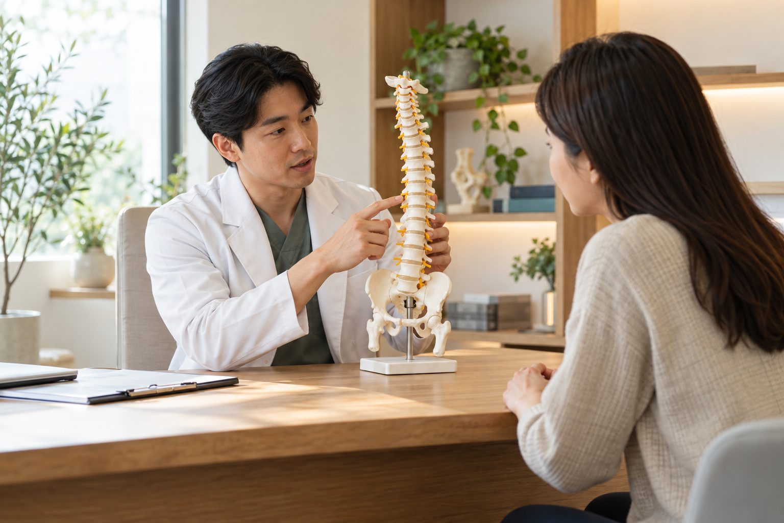 서울 동대문구 추나요법 — 허리 상담 자료에 관한 AI 설명용 이미지